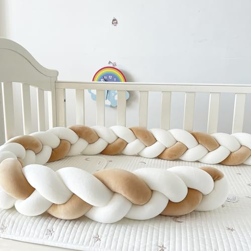 GYCS Deko Kuschelkissen Handgefertigter Antikollisions Teppich Bettschlange Geflochten Superdicker,A6,250cm