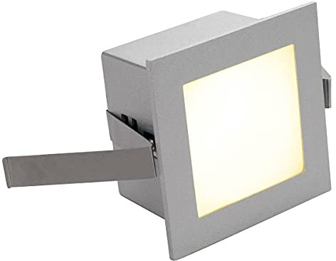 SLV LED-Wandeinbauleuchte 111262, Grau