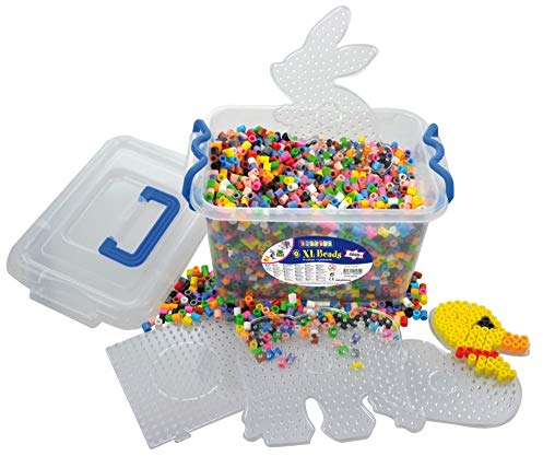 Playbox - XL Bead Set in Box, 4 pinboards - 6000 pcs (PBX2456260)