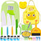 31 Piezas Cuchillo Niños,Set de Cuchillos de Cocina para Niños,Utensilios Cocina Montessori，Desarrolla Habilidades Culinarias, Seguro y Duradero, Adecuado para Niños Mayores de Dos Años