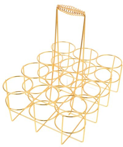 HOMOBABE 1pezzi Pratico Portabottiglie Per Beer Basket Da Ktv e Bar Capacità Bottiglie Design Semplice e Funzionale Per Stoccaggio e Trasporto Birre