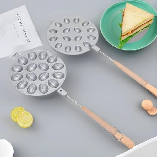 Walnuss Keksformmacher - Oreshki Form - Nüssemacher für hausgemachte Nusskekse - Perfekt für traditionelle russische Rezepte - Einfach zu bedienen und zu reinigen