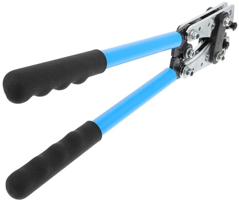 Operitacx Pinza Crimpatrice Professionale per Terminali Nudi Strumento Crimpatura in Rame e Alluminio Pinza Puntalini Elettrici per Elettricisti e Riparazioni Domestiche