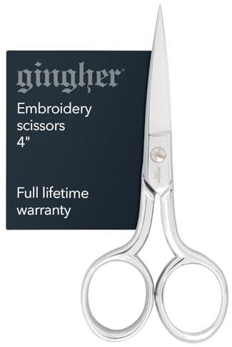 Fiskars GINGHER Stickschere, 10,2 cm