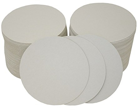 Folia - 100 dessous de verre à bière rond en feutrine