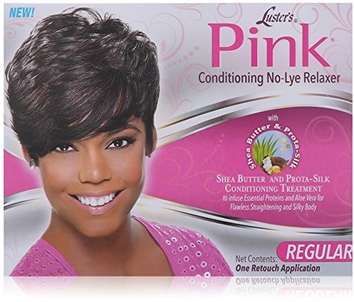 Pink Luster's Conditioning No-lye Relaxer Kit, Regular, 1 Application (Pack of 2)