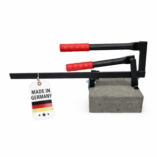 M.SB Verbundsteinzieher von 10-60 cm stufenlos verstellbar, Pflasterzieher, Randsteinheber, Steinträger, Plattenheber Tragezange