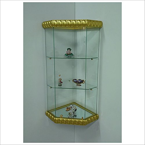 VM ART DESIGN GLASS Wandvitrine VM504TD Decorated Style (Gold (Arabic Style))