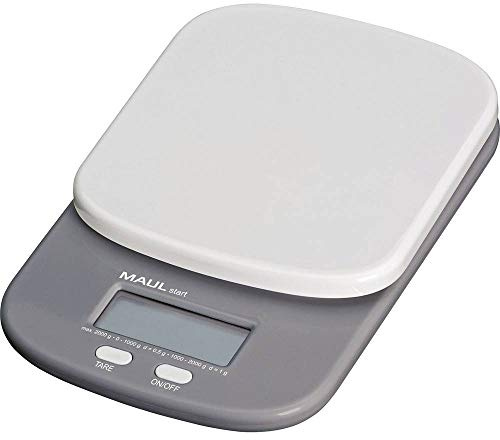MAULstar 1623082 Pèse-lettres Gris Capacité 2000 g 110 x 25 x 170 mm