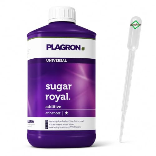 Weedness Plagron Sugar Royal 500 ml Blütestimulator – Bio Dünger NPK Grow Blüte Booster Tomaten Gurken Flüssigdünger Organischer