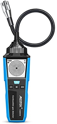 Gases Leak Detector,Handheld Combustible Gases Leak Detector Natural Gases Leakage Analyzer Tester Portable Gases Leak Location Determine Meter with Sound and Light Alarm