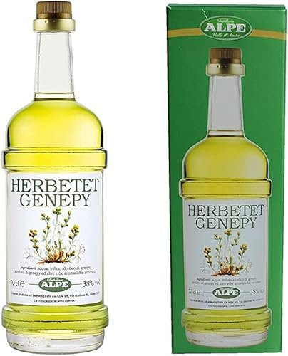 Alpe Herbetet Genepy Alpe cl 70 liquore alpino della Valle d'Aosta vol. 38%