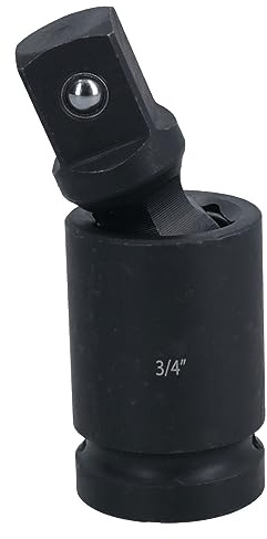 3/4in Drive Impact Universal Joint UJ Swivel Socket Adapter Wobble Extension