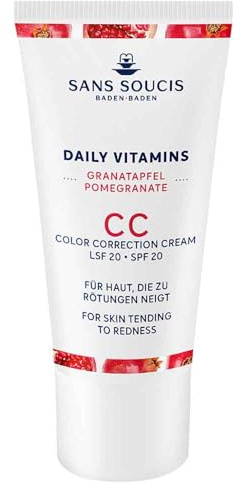 SANS SOUCIS BADEN-BADEN Sans Soucis Daily Vitamins Granatapfel CC Cream Anti-Rötungen 30 ml