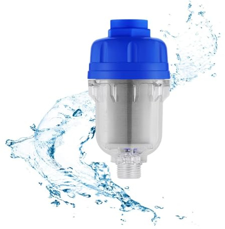 Vorfilter Sedimentfilter, Sediment Im Wasser Reduzieren Wasser- Wasserfilter Für Wasserhahn, Edelstahl Leitungswasser Filter Wasserhahn Filter (3/4)