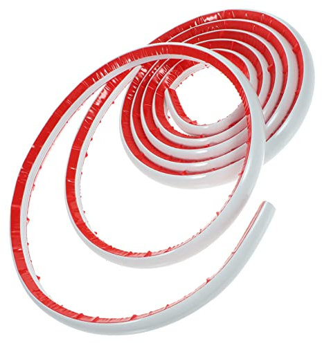 OSALADI Moulure Murale Auto-adhésive Flexible Pour Coins Bande Autocollante Décoration Intérieure Pratique Pour Joints Et Bordures De Mur