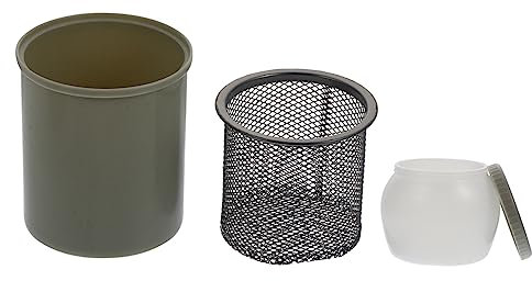 Housoutil Filter Pen Washing Bucket Mesh Strainer for Oil Paint Watercolor Painting Portable Artist Brush Washer for Studio Classroom Use