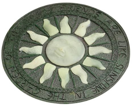 Pietra calpestabile da giardino， Pavimentazione in resina ecologica for aiuole, vialetti, passerelle decorative, elementi retrò tridimensionali for la decorazione di giardini e prati.(Style5)