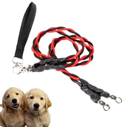 Gacqpli Hundeseil | Robustes Doppeltes Welpen & Haustier Zerrspiel,Robustes strapazierfähiges Hundezubehör für Outdoor-Aktivitäten wie Park Training Spaziergänge mit sicherer Ausführung und