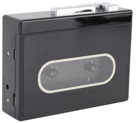 MENDUNER Tragbarer Kassetten -Tape -Player -Rekorder, Bluetooth 5.0 FM -Radio, Vintage -Audio -Kassette Zum Digitalkonverter für Aufnahmen, DC 5V -Versorgung mit 3,5 -mm -Kopfhörer