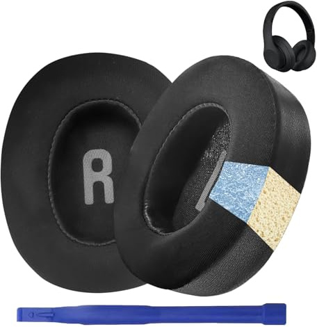 1 Pair Cooling Gel Replacement Ear Pads for JBL Tune 700(700BT)/710(710BT)/720(720BT)/750(750BT,750BTNC) Casque, Oreillette de Remplacement Pour JBL Tune 760(760NC), Soft Protein Leather
