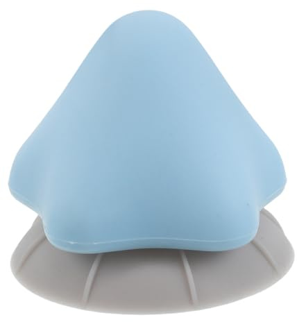 Bola de Masaje Cónica de Silicona para Puntos Gatillo | Ventosa, Relaja Músculos en Sesiones de Masaje, Forma Cónica y Estrella de Cinco Puntas