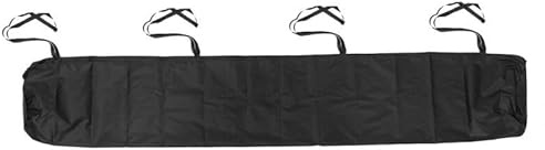 NINMORTH Bolsa de almacenamiento para toldo de patio al aire libre, tela Oxford 300D, capacidad de 3 m / 2,5 m, color negro, muebles de jardín y exterior para protección