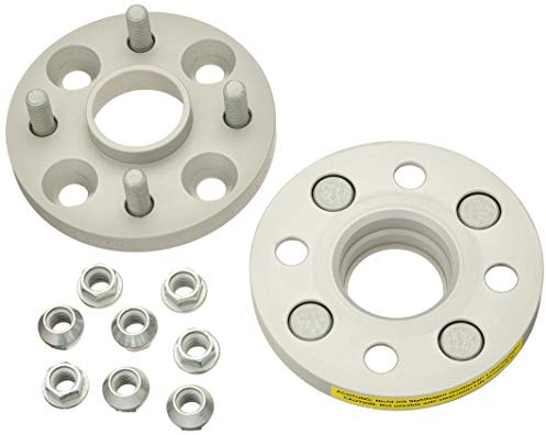 H&R 15mm Spurverbreiterung Spurplatte 4-Loch 100mm LK Kompatibel mit TOYOTA Yaris Schrägheck P13, MAZDA 2 Schrägheck DE, DH3, KIA PICANTO TA