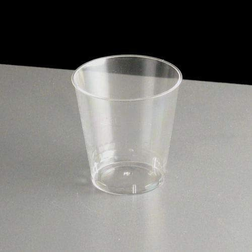 4Aces SHCSG01 Disposable Shot Glass, Polystyrene Plastic