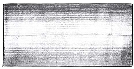 Camping Matte, leichte tragbare faltbare gute Wärmedämmung 3 Arten Outdoor Camping Zeltmatte Schlafmatratze Feuchtigkeitsbeständige Aluminiumfolie EVA Pad(1*2M)