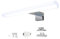 kalb | Cuir de veau Mera LED Salle de bain Lumière De salle de bain Lampe Miroir Lampe Miroir 230V, 300 mm - blanc chaud