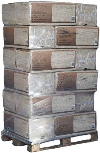 HORSEDREAM POWER-HEMP super | Hanfeinstreu | für Pferde & Kleintiere - Hühner, Meerschweinchen, Kaninchen etc. | Top entstaubt & enorme Saugkraft
