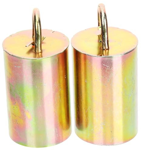 Garneck 2stücke Metallglöckchen Rustikal Große Kuhglocken Kleine Glocken Vintage Zum Basteln Haustier Zubehör Kompakt Leicht Klang Klar Laut