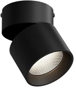 IUokLU Foco empotrable LED de 15 W para Montaje en Superficie Foco Plegable para Techo de Interior Mural de Pared para Sala de Estar sofá Fondo lámpara de Pared,Luz cálida Oscura 3000K