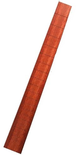 Tastiera In Legno Di Padouk Africano Per Chitarra Classica Standard Lunghezza Della Corda 650 Mm Tastiera Semifinita Materiali per la fabbricazione di chitarre(650mm20F)