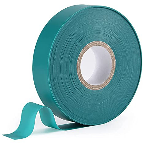 Pflanzen Bindeband, 2.4 cm breit 45 m Long Baumanbinder Pflanzbinder Band, Dickes Garten-Vinylpfahlband für Äste, drinnen und draußen, Gewächshaus