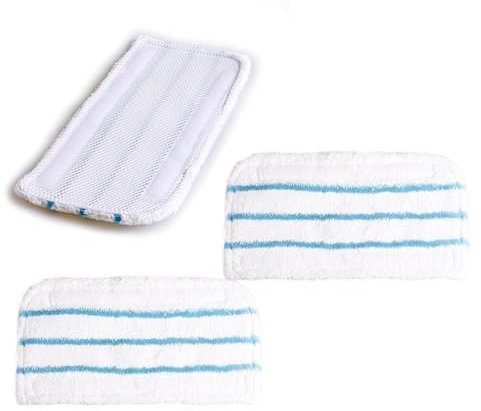 XEDLAMP 3* Microfiber Cloth Black And Decker Steam Mop Pads FSMH13E10-GB FSMH1321-GB Household Sweeper Cleaning Tool Replacement steam cleaner replacement set