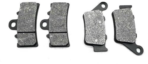 SCUUBE pour K&T&M du&ke 125 2011-2024 RC125 2014-2024 RC125 GP 2023-2024 Plaquettes De Frein Avant Et Arrière De Moto Plaquettes De Frein À Disque Faible Bruit(Devant et derrière)