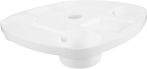 Yardenfun Portabicchieri Per Tavolo Da Ombrellone Vassoio Portatile Per Ombrellone Per Snack e Bevande Realizzato in Materiale Robusto e Durevole Per Esterno