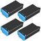 Batteries Rechargeables Au Lithium for Caméras d'action - Compatibles avec GoPro Max 360(4 Batteries)