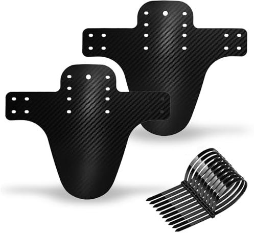 SOSOLOVE Parafango Bici Parafango Bici, Regolabile Bicicletta Mudguard Set, Universale Parafanghi Posteriore Anteriore Biciclette, Set di 2 Pezzi, per Mountain Bike Bici, Corsa