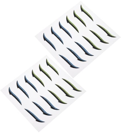 MOTHNUR 12 Paare Doppelseitige Wasserfeste Double Eyelid Stickers Unsichtbare Eye Makeup Klebestreifen Schweißresistent für Augenformen Einfach Anzuwenden Modisch