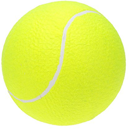 Lixada 9.5 Oversize Giant Tennis Ball for Children Adult Pet Fun (Shipped Deflated)