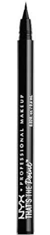 NYX Professional Makeup Thats The Point Black Artistry Eyeliner -Hella Fine, 0.021 kg