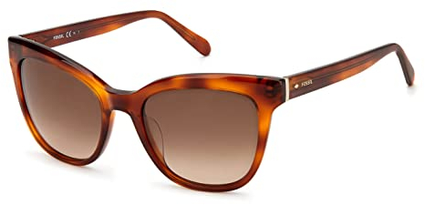 Fossil Fos 2111/s 086/HA HAVANA Sunglasses Women's Acetate, Standard, 53