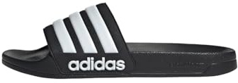 adidas unisex - vuxen Adilette Shower Slides Slipper, Core Black / Cloud White, 48.5 EU