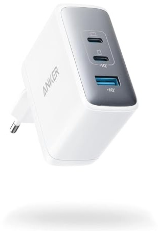 Anker 100W USB C Ladegerät, Anker 736 Nano II, 3-Port Netzteil | Schnellladegerät für MacBook Pro/Air, Pixelbook, ThinkPad, Dell XPS, iPad Pro, Galaxy S26 Ultra, iPhone 17 Pro Max