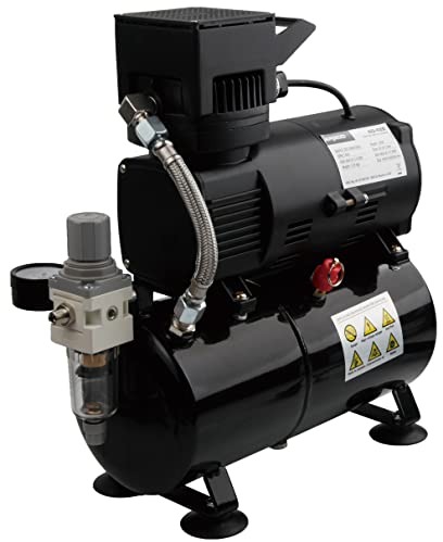 Airgoo luxury airbrush compressor AG-426 with superpower cooling fan and air tank for airbrush spraying