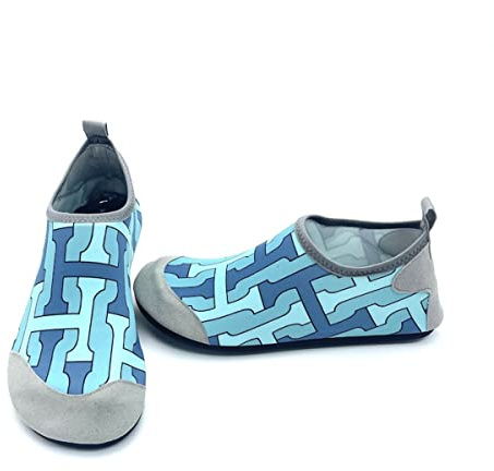 AUXDIQ Schwimmschuhe Badeschuhe Aquaschuhe Surfschuhe Wasserschuhe Strandschuhe Barfuß Schnell Trocknend für Damen Herren