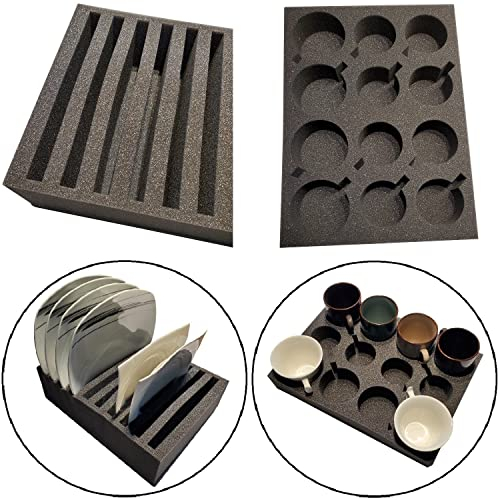 Preiswert&Gut Tassenhalter und Tellerhalter Camping Halter Geschirrhalter Wohnwagen Wohnmobil